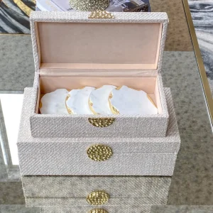 Inspire Me! Home Decor Medallion Boxes (Set Of 2)