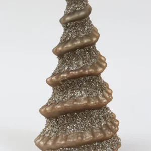 Inspire Me! Home Decor Mercury Glass Tree With Bead And Glitter Detail