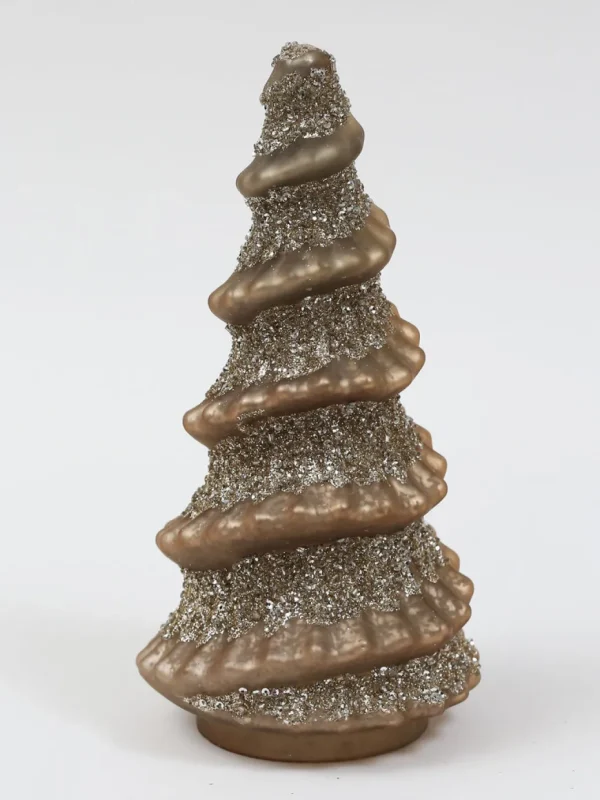 Inspire Me! Home Decor Mercury Glass Tree With Bead And Glitter Detail