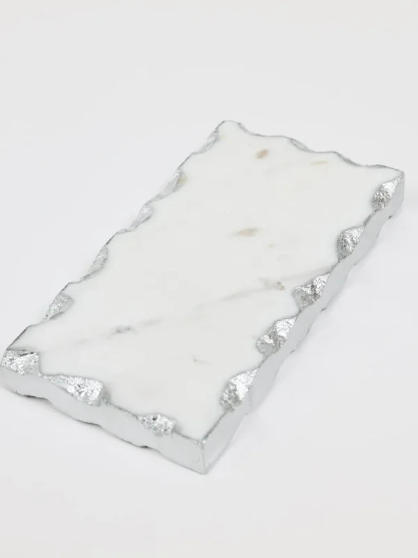 Inspire Me! Home Decor Mini Rectangular Marble Tray (2 Colors)