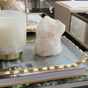 Inspire Me! Home Decor Natural Crystal Geode