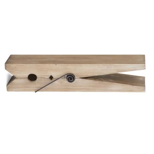 Inspire Me! Home Decor Natural Wood Clothespin Shelves (2 Sizes)