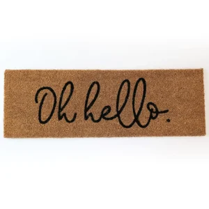 Inspire Me! Home Decor Oh Hello – Welcome Mat