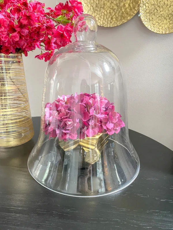 Inspire Me! Home Decor Oversized Glass Bell Cloche