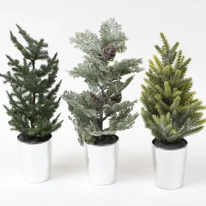 Inspire Me! Home Decor Potted Pine Tree (3 Styles)