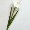 Inspire Me! Home Decor Real Touch White Iris Stem