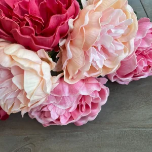 Inspire Me! Home Decor Real-Touch Full Peony Stems (3 Colors)