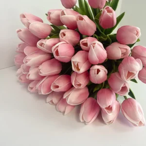 Inspire Me! Home Decor Real Touch Tulip Bouquet (8 Colors)