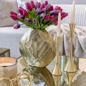 Inspire Me! Home Decor Real Touch Tulip Bouquet (8 Colors)