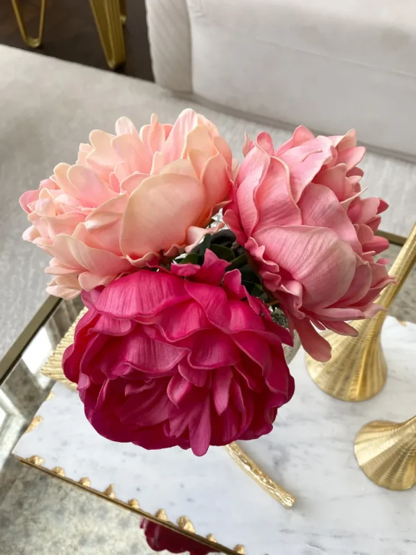 Inspire Me! Home Decor Real-Touch Full Peony Stems (3 Colors)