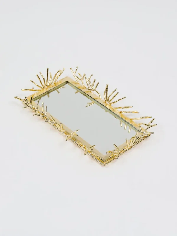 Inspire Me! Home Decor Rectangular Decorative Mirror Tray