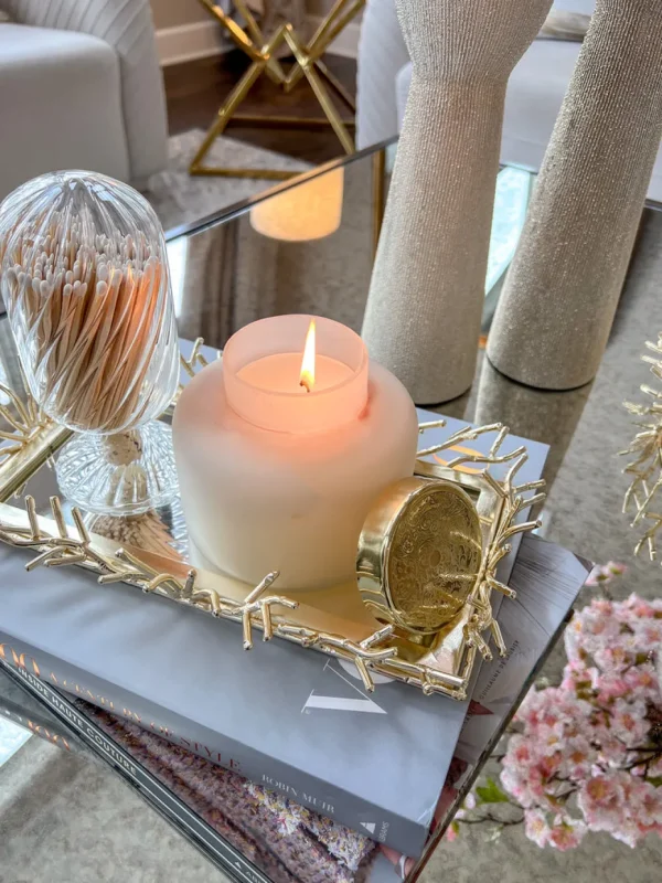Inspire Me! Home Decor Rectangular Decorative Mirror Tray
