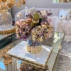 Inspire Me! Home Decor Rustic Dried Purple Hydrangea Bundle