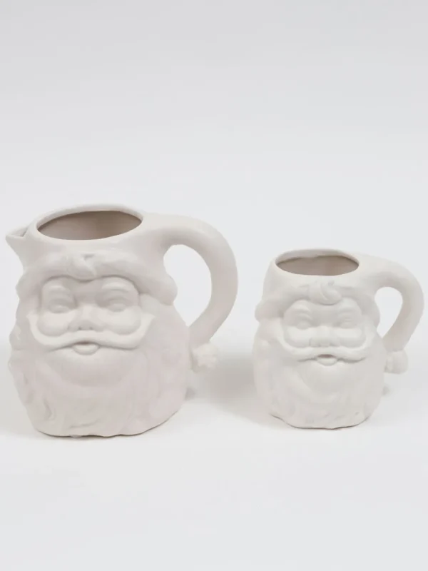 Inspire Me! Home Decor Santa Face Pitcher And Mug KITCHEN