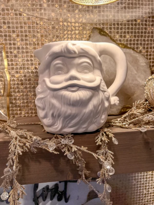 Inspire Me! Home Decor Santa Face Pitcher And Mug KITCHEN