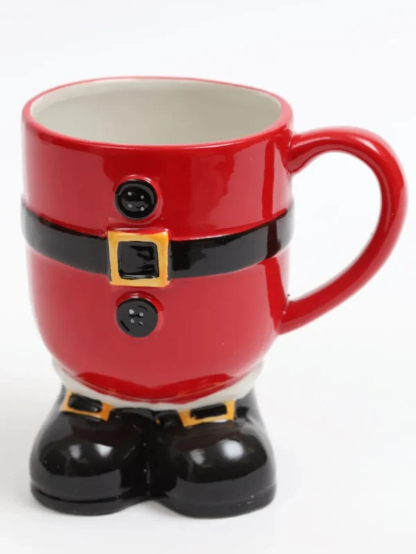 Inspire Me! Home Decor Serveware Santa Belt Footed Mug