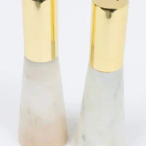 Inspire Me! Home Decor Set Of 2 Marble Salt & Pepper Shakers (2 Colors)