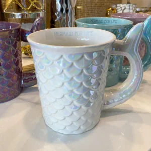 Inspire Me! Home Decor Set Of 4 Mermaid Mugs KITCHEN