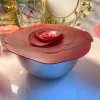 Inspire Me! Home Decor Silicone Rose Pot Lids (4 Sizes)