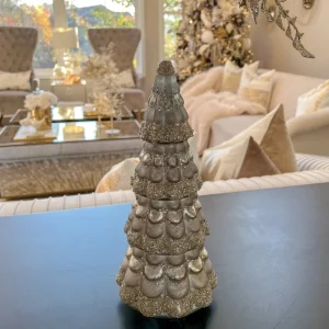 Inspire Me! Home Decor Silver Mercury Tree Gold