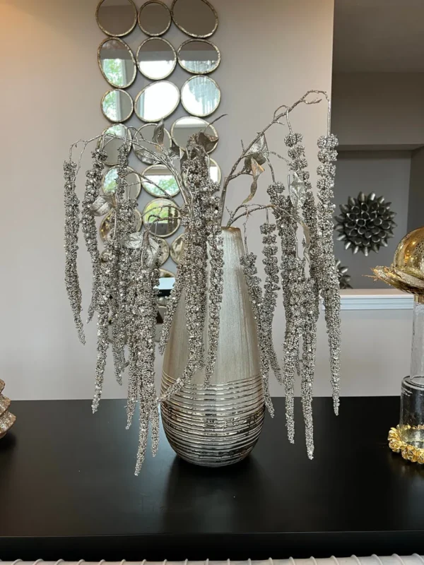 Inspire Me! Home Decor Silver Amaranthus Stem