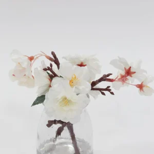 Inspire Me! Home Decor Small Cherry Blossom In Glass Jar (3 Colors)