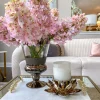 Inspire Me! Home Decor Smoked Stem Vase W/ Textured Detail