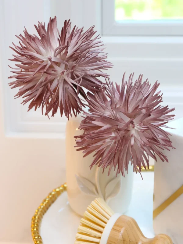 Inspire Me! Home Decor Soft Purple Allium Spray