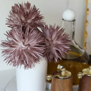 Inspire Me! Home Decor Soft Purple Allium Spray