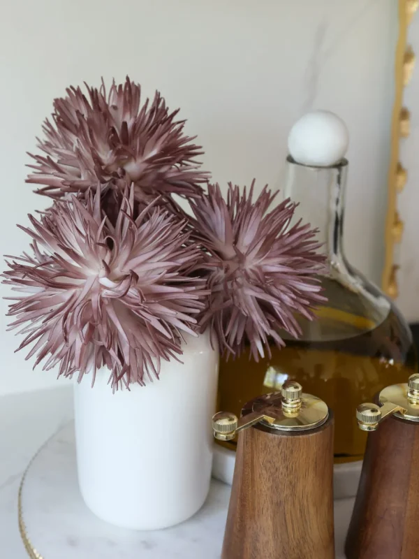 Inspire Me! Home Decor Soft Purple Allium Spray