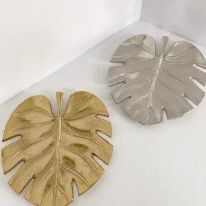 Inspire Me! Home Decor Split Leaf Tray/Trivet (2 Colors)