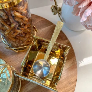 Inspire Me! Home Decor Spoon With Textured Gold Handle