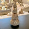 Inspire Me! Home Decor Tall Mercury Glass Tree With Glitter Gold