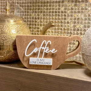 Inspire Me! Home Decor WALL ART & MIRRORS Coffee Mug Sign (3 Styles)