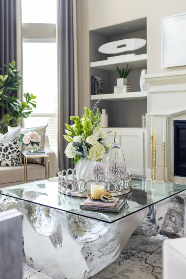 Inspire Me! Home Decor White Wavy Design Vase ” From Pops Of Color Home Collection”