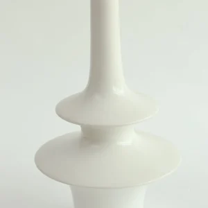 Inspire Me! Home Decor White Ceramic Vase