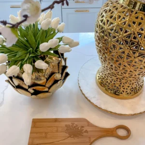 Inspire Me! Home Decor Wild Flower Bamboo Paddle Board KITCHEN