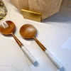 Inspire Me! Home Decor Wood Servers W/ Marble Handle KITCHEN